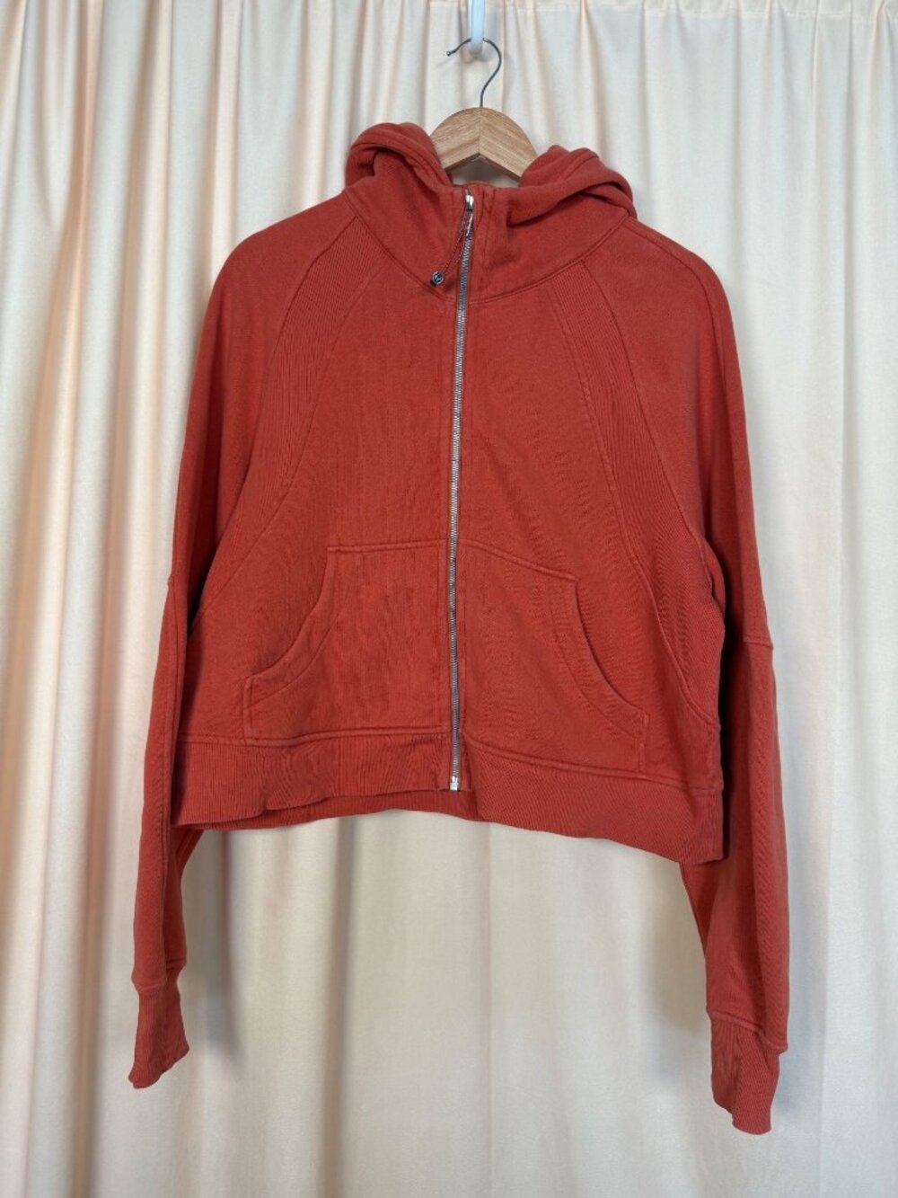 Lululemon Scuba Hoodie Oversized Full Zip Sweater Size M/L Athleisure Activewear